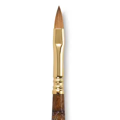 Escoda Reserva Kolinsky-Tajmyr Sable Brush - Filbert, Short Handle, Size 6