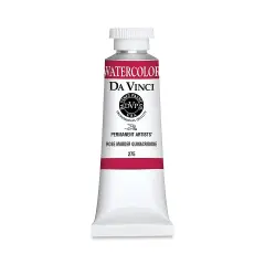 Da Vinci Artists' Permanent Watercolor - Quinacridone Rose Madder, 37 ml tube