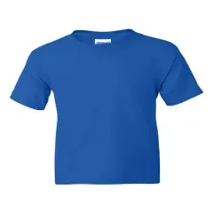 Gildan&reg; DryBlend Youth Short Sleeve Crewneck T-Shirt Royal
