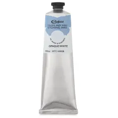 Cranfield Caligo Safe Wash Etching Ink - Opaque White, 150 ml Tube