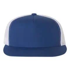YP Classics&reg; Five-Panel Classic Trucker Cap Royal/ White