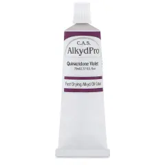 CAS AlkydPro Fast-Drying Alkyd Oil Color - Quinacridone Violet, 70 ml tube