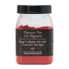 Sennelier Dry Pigment - Cadmium Red Light, 120 g jar