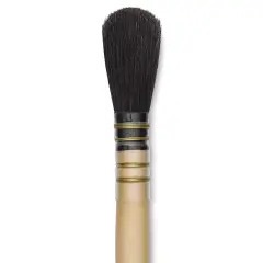 Da Vinci Black Goat Brush - Quill Mop, Short Handle, Size 8