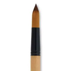 Dynasty Black Gold Brush - Jumbo Round, Short Handle, Size 36