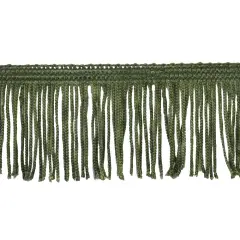 Belagio Chainette Fringe, 2" Wide, 10- Yard Bolt, Hunter Green