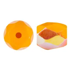 Baros Par Puca&reg; Czech glass bead, Frost Tangerine AB, 10 grams