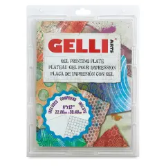 Gelli Arts Gel Printing Plate - 9" x 12" x 3/8", Rectangle