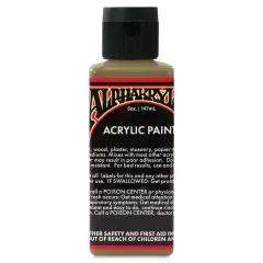 Alpha6 Alphakrylic Acrylic Paint - Metallic Antique Gold, 5 oz