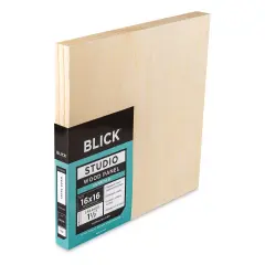 Blick Studio Artists' Wood Panels - Gallery Cradle, 16" x 16", 1-1/2" Cradle