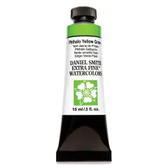 Daniel Smith Extra Fine Watercolor - Phthalo Yellow Green, 15 ml Tube