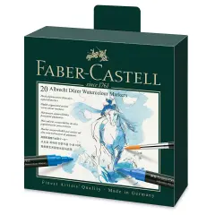 Faber-Castell Albrecht D&uuml;rer Watercolor Markers - Set of 20