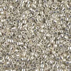 Miyuki Delica Bead 10/0, DBM0035, Galvanized Silver