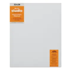 Blick Studio Stretched Cotton Canvas - Traditional Profile, 22" x 28"