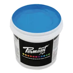 Permaset Aqua Fabric Ink - Light Blue, Liter