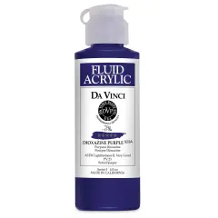 Da Vinci Fluid Acrylics - Dioxazine Purple, 4 oz bottle
