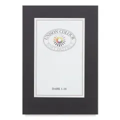 Unison Handmade Pastel Set - Dark Colors, Set of 18, Full Stick