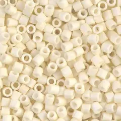 Miyuki Delica Bead 8/0, DBL0352, Matte Opaque Cream