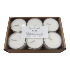 Calming Protection (Lavender & Sage) Soy Tealights 12 Count HandMade with Fragrant & Essential Oils