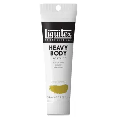 Liquitex Heavy Body Artist Acrylics - Green Gold, 2 oz Tube