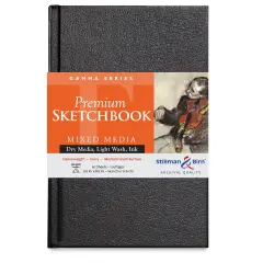 Stillman & Birn Gamma Series Hardcover Sketchbook - 8-1/2" x 5-1/2", Portrait, 62 Sheets