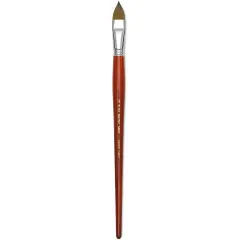 Blick Master Kolinsky Sable Brush - Filbert, Long Handle, Size 18