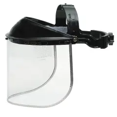 Plastic Face Shield - Headgear Only