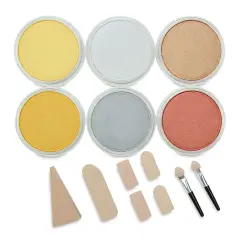 PanPastel Artists&rsquo; Painting Pastels Set - Metallics, Set of 6