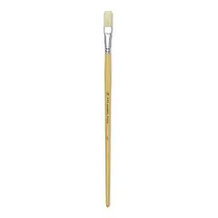 Blick Academic Bristle Brush - Flat, Long Handle, Size 16