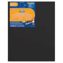Blackcore Foam Board Pack - 11" x 14" x 3/16", Black, Pkg of 4