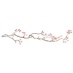Winterberry Vine Wall Stencil | 3470 by Designer Stencils | Floral Stencils |