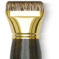 Winsor & Newton Monarch Mongoose Brush - Flat, Long Handle, Size 12