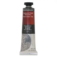 Sennelier Artists' Extra Fine Oil Paint - Mars Orange, 40 ml tube