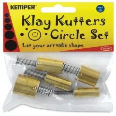 Kemper Pattern Cutters - Set of 5, Assorted, Circle