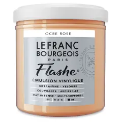 Lefranc & Bourgeois Flashe Vinyl Paint - Rose Ochre, 125 ml jar