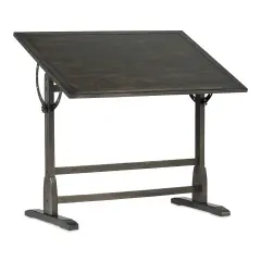Studio Designs Vintage Drafting Table - Distressed Black, 42" x 30"