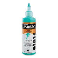 Matisse Fluid Acrylic - Aqua Green Light, 135 ml
