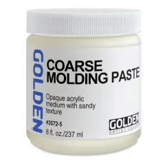 Golden- Coarse Molding Paste, 8 oz jar