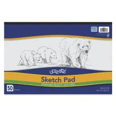 Pacon UCreate Sketch Pad - 18" x 12", 50 Sheets