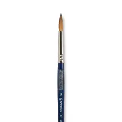 Escoda Optimo Kolinsky Sable Brush - Pointed Round, Short Handle, Size 8