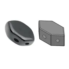 Paros&reg; Par Puca&reg;, PRS-2398-14400, Jet Hematite