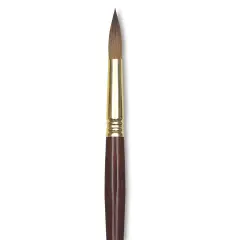 Escoda Reserva Kolinsky-Tajmyr Sable Brush - Pointed Round, Short Handle, Size 12