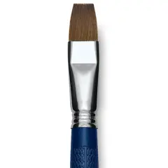 Escoda Optimo Kolinsky Sable Brush - Bright, Long Handle, Size 18