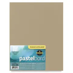 Ampersand Pastelbord Panel - 11" x 14", 1/8" Profile, Sand
