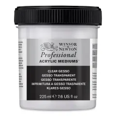 Winsor & Newton Acrylic Gesso - 225 ml, Clear