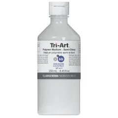 Tri-Art Acrylic Polymer - Semi-Gloss, 250 ml