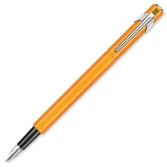 Caran d&rsquo;Ache 849 Fountain Pen, Fluorescent Orange, Fine Nib