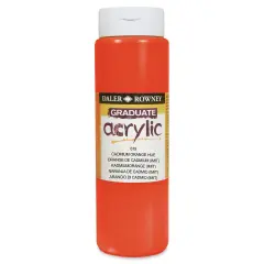 Daler-Rowney Graduate Acrylics - Cadmium Orange Hue, 500 ml bottle