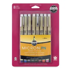 Sakura Pigma Micron PN Pens - Set of 8