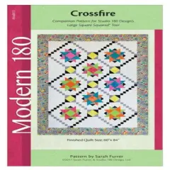 Crossfire Quilt Pattern - Pattern by Sarah Furrer - 60" x 84" by Studio 180